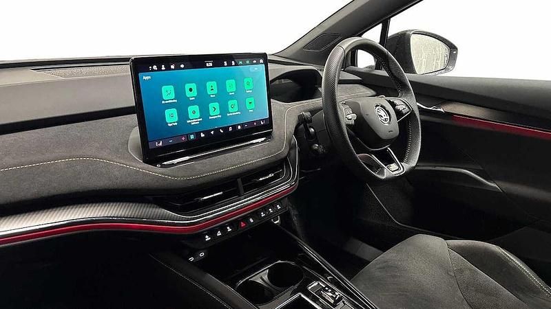 Used Skoda Enyaq iV vRS 183 kW (250 HP) 2024 Graphite grey metallic SUV