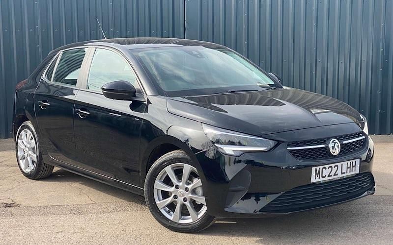 Used Vauxhall Corsa Edition 75 HP (55 kW) 2022 Black Hatchback