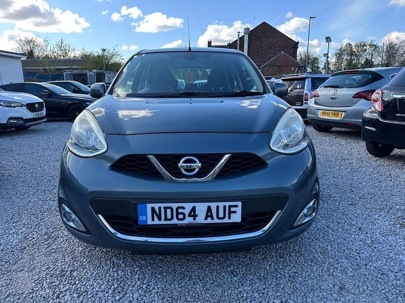 Begagnad Nissan Micra Acenta 80 HK (58 kW) 2014 Grå Halvkombi