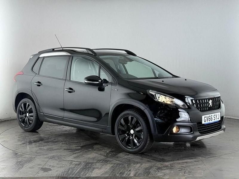 Black Used 2017 Peugeot 2008 GT-line SUV | £8,800 (Fair price) - Image 1/3