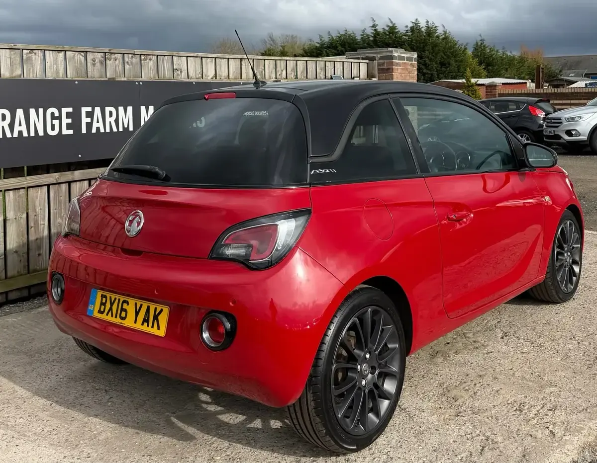 Used Vauxhall Adam Jam 2016 Red Hatchback