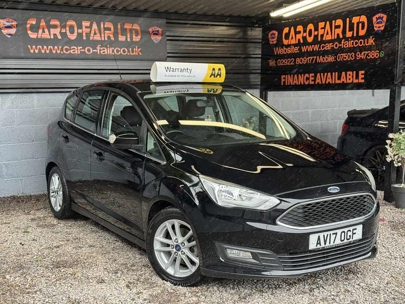Used Ford C-MAX Zetec 120 HP (88 kW) 2017 Black MPV