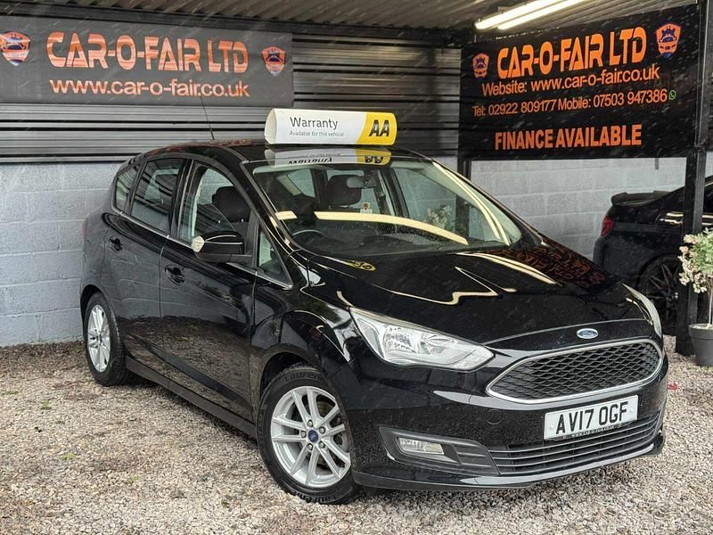 Used Ford C-MAX Zetec 120 HP (88 kW) 2017 Black MPV