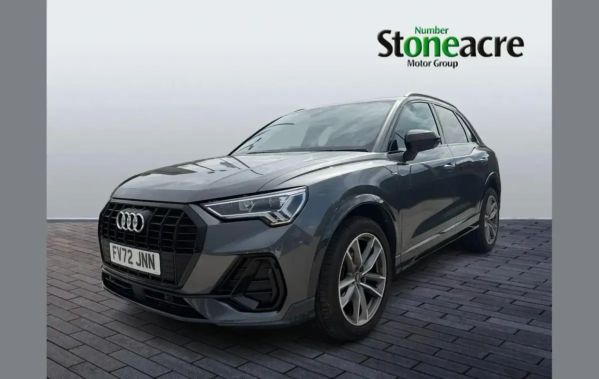 Used Audi Q3 Black Edition 150 HP (110 kW) 2022 Grey SUV