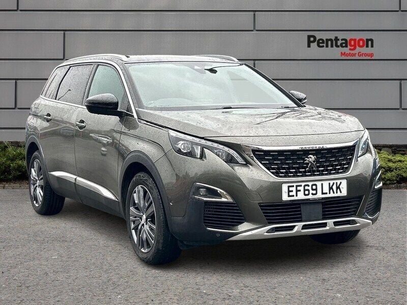 Grey Used 2019 Peugeot 5008 GT-line MPV | £17,450 (Fair price) - Image 1/4