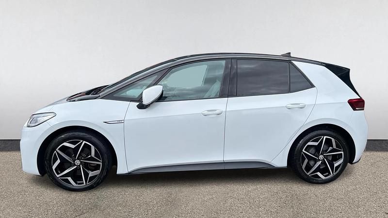 Used VW ID.3 Pro Performance 150 kW (204 HP) 2020 White Hatchback