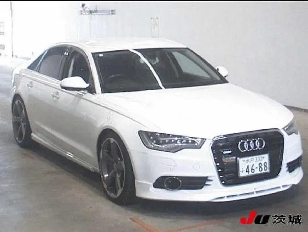 Used Audi A6 S-Line 2011 White Sedan