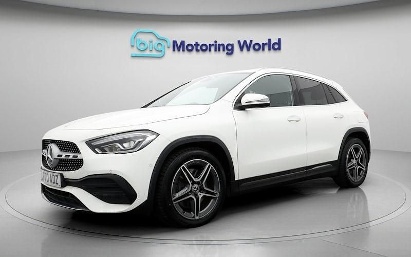 Used Mercedes GLA250 AMG line 224 HP (164 kW) 2021 White SUV