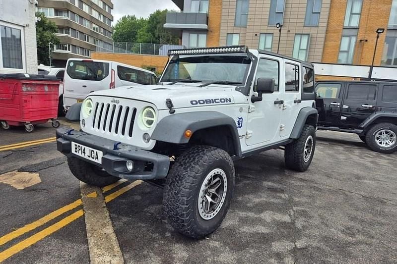 White Used 2014 Jeep Wrangler Rubicon SUV | £14,500 (Super price) - Image 1/1