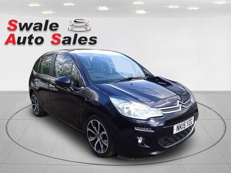 Used Citroën C3 PureTech 2015 Blue Hatchback