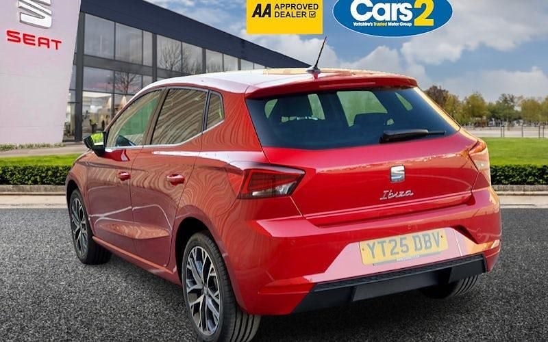 Usata Seat Ibiza XCELLENCE 116 CV (85 kW) 2025 Rosso Utilitaria