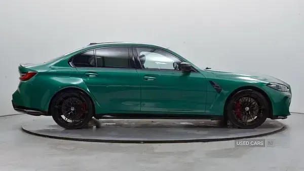 Begagnad BMW M3 Competition Edition 503 HK (369 kW) 2023 Grön Sedan