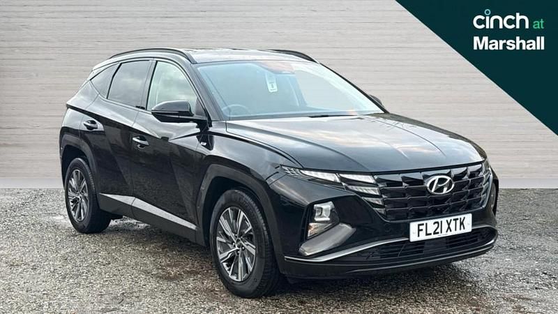 Black Used 2021 Hyundai Tucson SE SUV | £17,016 (Fair price) - Image 1/4