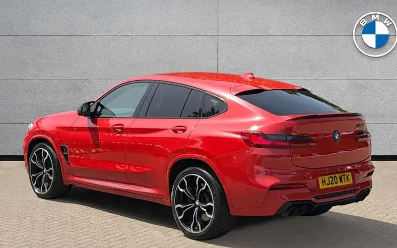 Used BMW X4 M Competition Edition 510 HP (375 kW) 2020 Red SUV