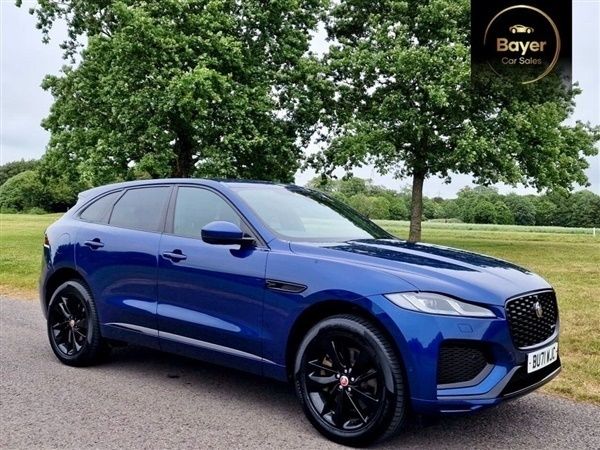 Blue Used 2021 Jaguar F-Pace R-Dynamic SUV | £34,782 (Expensive) - Image 1/1