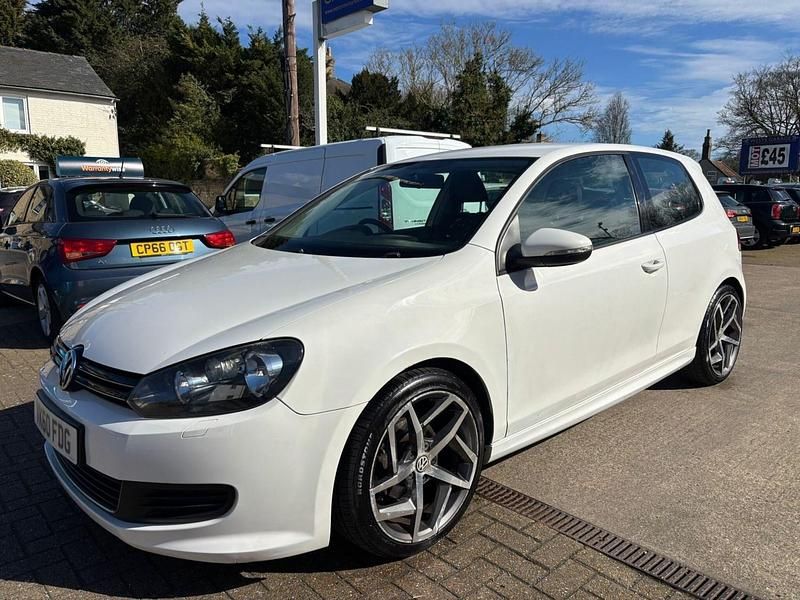Used VW Golf VI S 105 HP (77 kW) 2010 White Hatchback