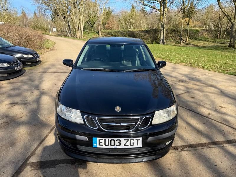 Używany Saab 9-3 Aero 150 KM (110 kW) 2003 Czarny Sedan/Limuzyna