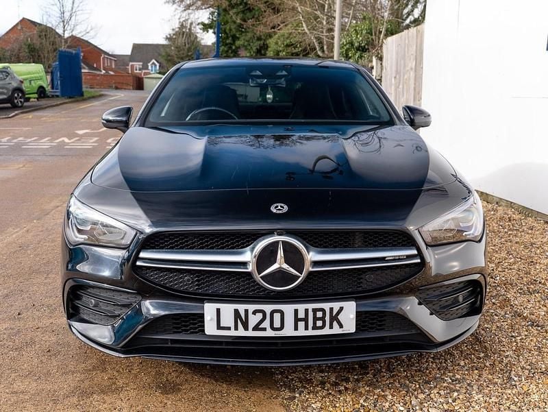 Used Mercedes CLA35 AMG Premium 306 HP (225 kW) 2020 Black Coupe