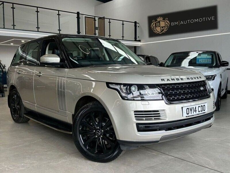 Gold Used 2014 Land Rover Range Rover Vogue SE SUV | £16,495 (Fair price) - Image 1/4