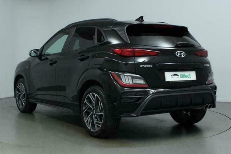 Used Hyundai Kona N Line 120 HP (88 kW) 2021 Black SUV