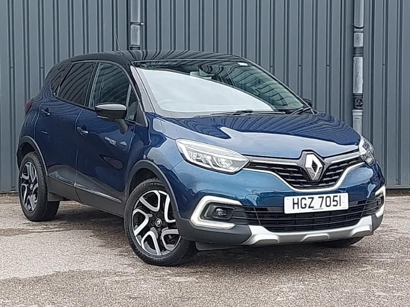 Used Renault Captur Dynamique 90 HP (66 kW) 2017 Blue SUV
