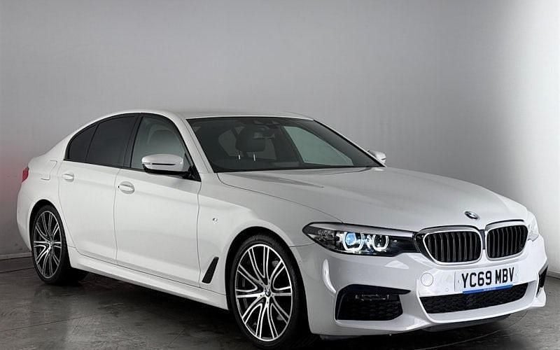 Used BMW 530 M Sport 265 HP (194 kW) 2019 White Sedan