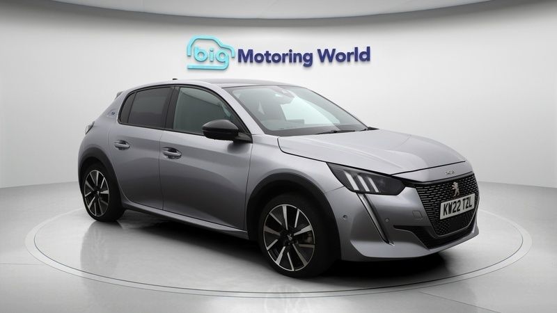 Used 2022 Peugeot e-208 GT Hatchback | £10,600 - Image 1/4