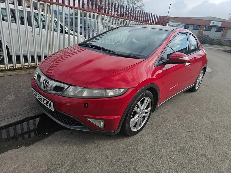Used Honda Civic EX 140 HP (102 kW) 2009 Red Hatchback