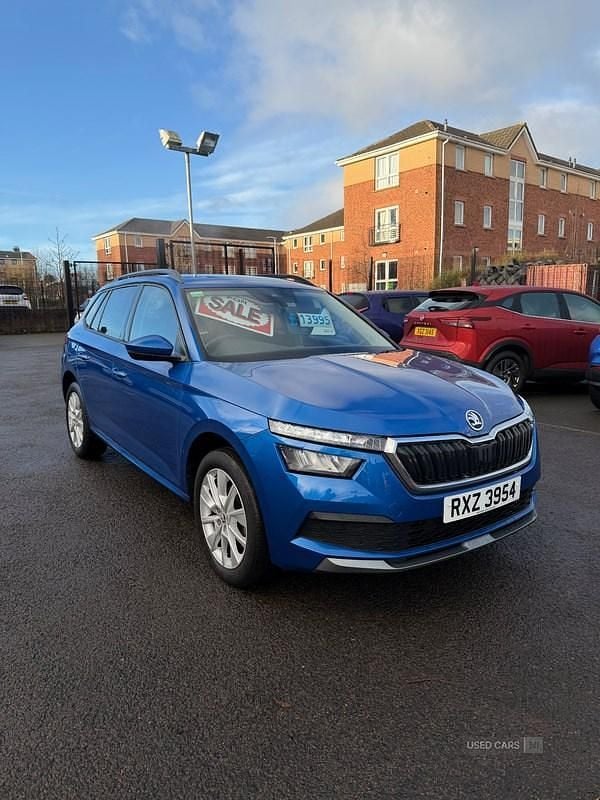 Blue Used 2022 Skoda 110 R SE Drive Hatchback | £13,995 (Fair price) - Image 1/4