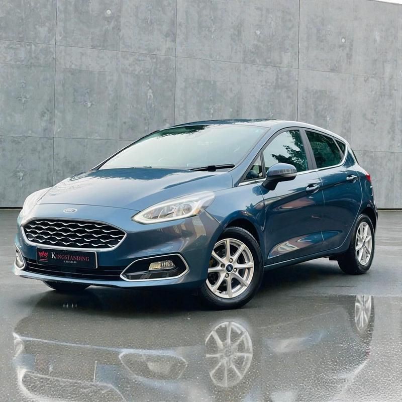 Used Ford Fiesta Zetec 2018 Blue Hatchback