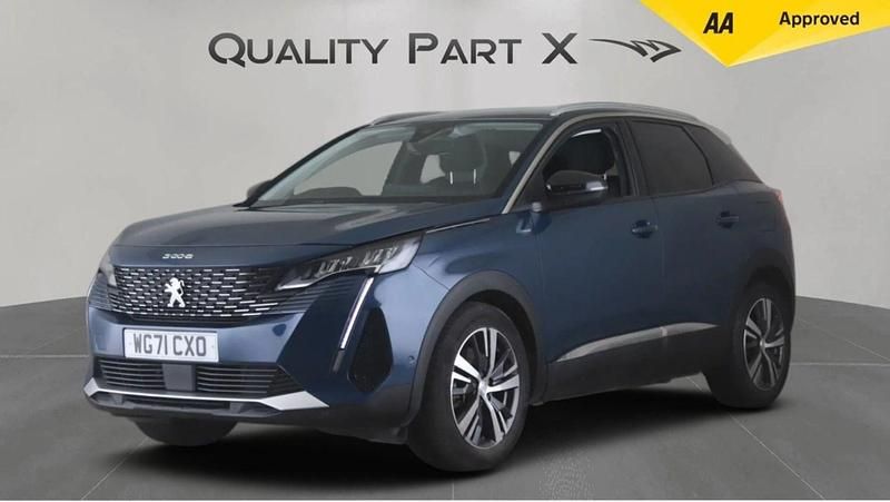 Used Peugeot 3008 Allure Premium 2021 Blue SUV