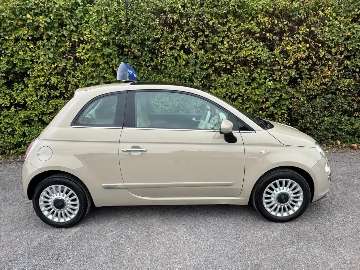 Used Fiat 500 Lounge 69 HP (50 kW) 2013 Beige Hatchback