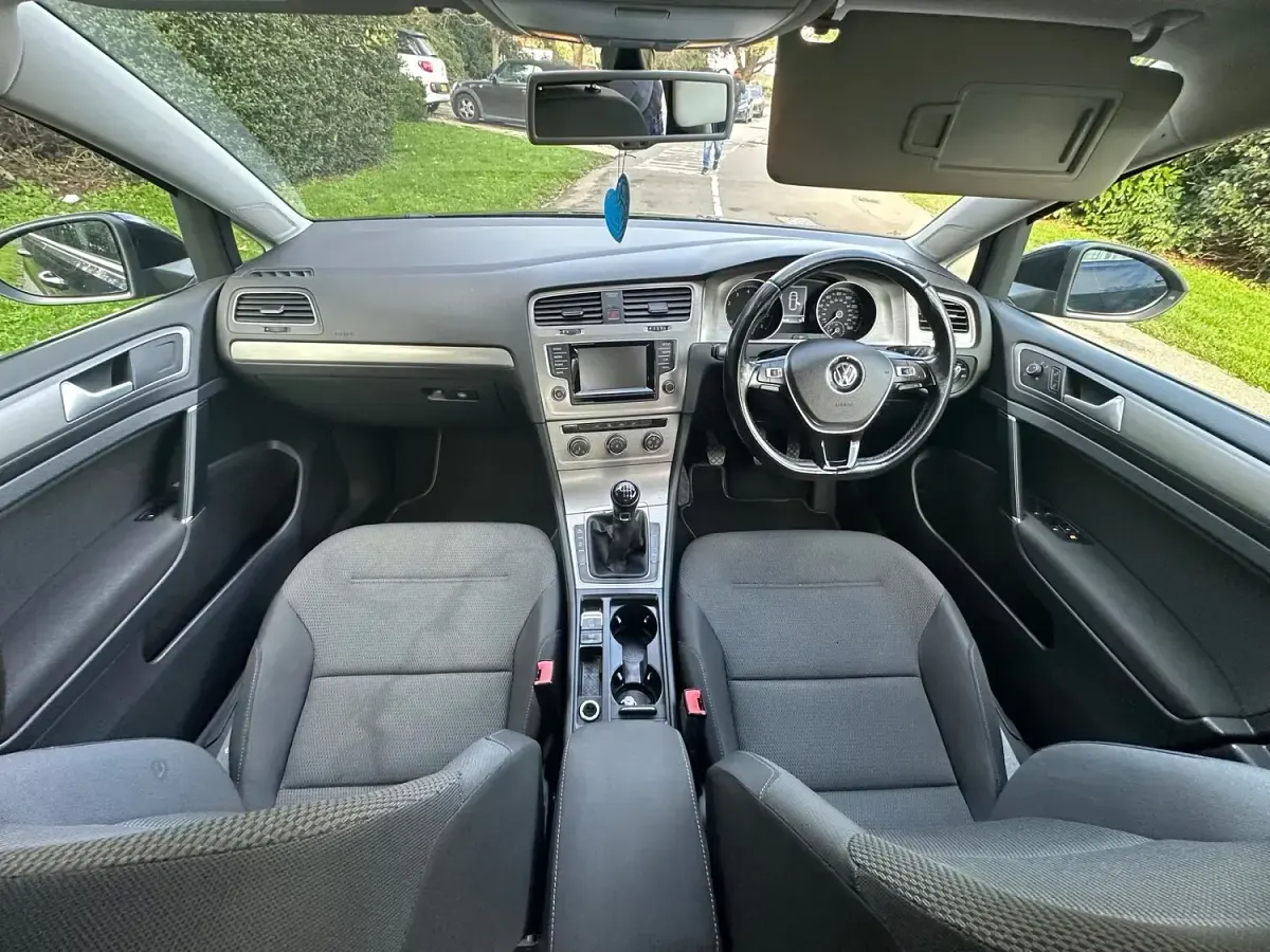 Used VW Golf VII Match 2015 Blue Hatchback