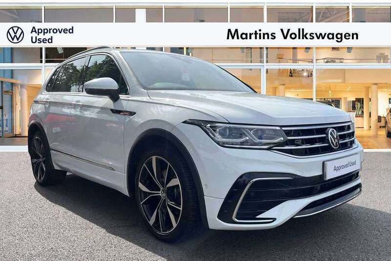 White Used 2021 VW Tiguan R-line SUV | £28,990 (Fair price) - Image 1/4