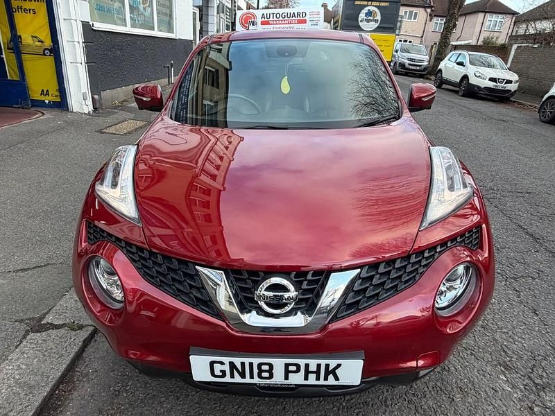 Used Nissan Juke Tekna 115 HP (84 kW) 2018 Red SUV