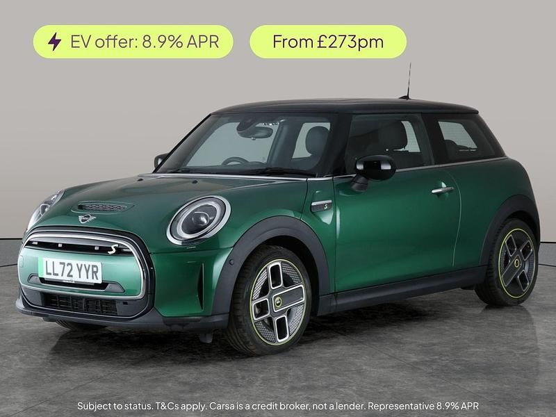 Green Used 2022 Mini Cooper SE Hatch Hatchback | £16,761 (Fair price) - Image 1/3