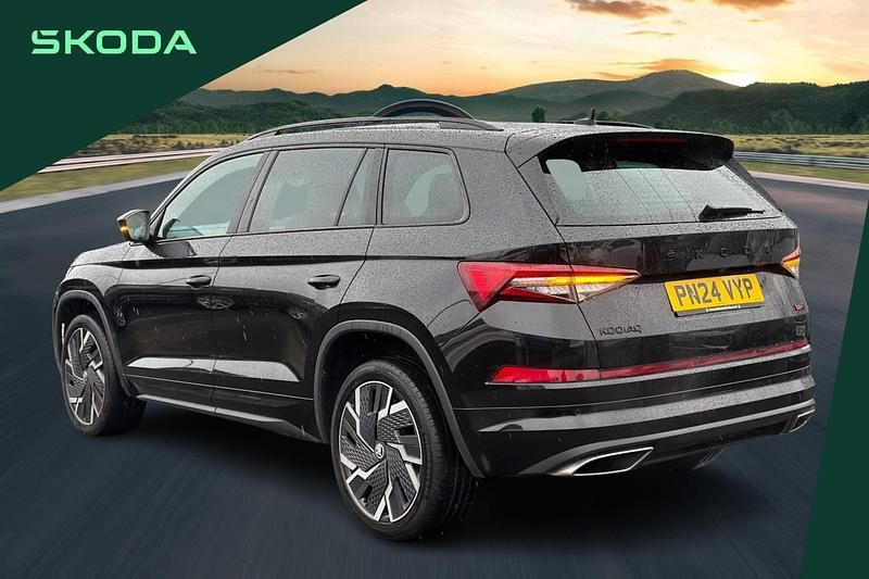 Used Skoda Kodiaq vRS 241 HP (177 kW) 2024 Black SUV