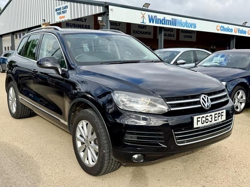 Black Used 2013 VW Touareg SE SUV | £6,950 (Fair price) - Image 1/3
