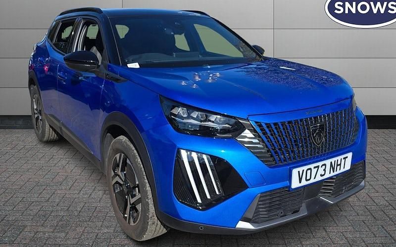 Blue Used 2023 Peugeot 2008 GT SUV | £17,422 (Fair price) - Image 1/4