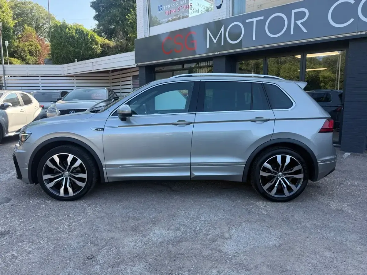Used VW Tiguan R-line 150 HP (110 kW) 2019 Silver SUV