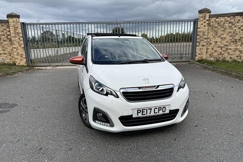 White Used 2017 Peugeot 108 Roland Garros Hatchback | £6,899 (A bit pricey) - Image 1/1