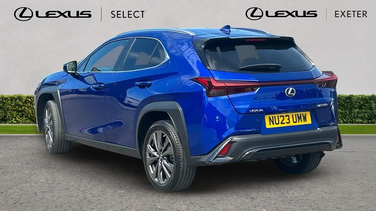Used Lexus UX Sport Design Packet 184 HP (135 kW) 2023 Azure blue SUV