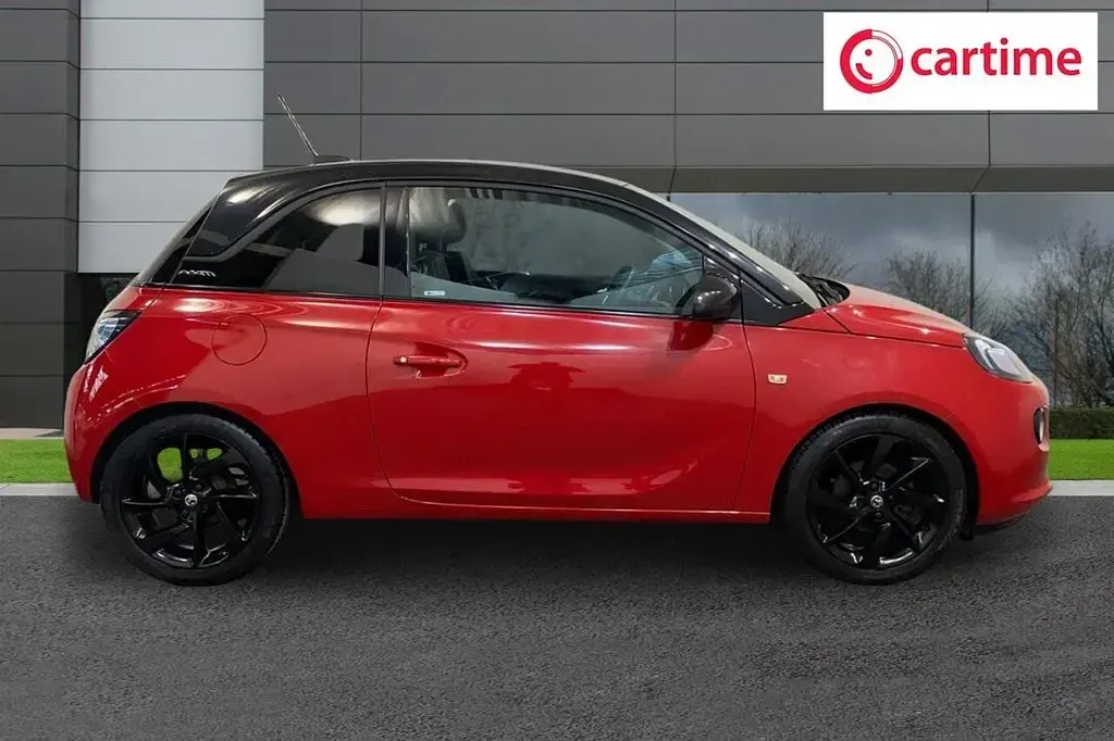 Used Vauxhall Adam S 70 HP (51 kW) 2017 Red Hatchback
