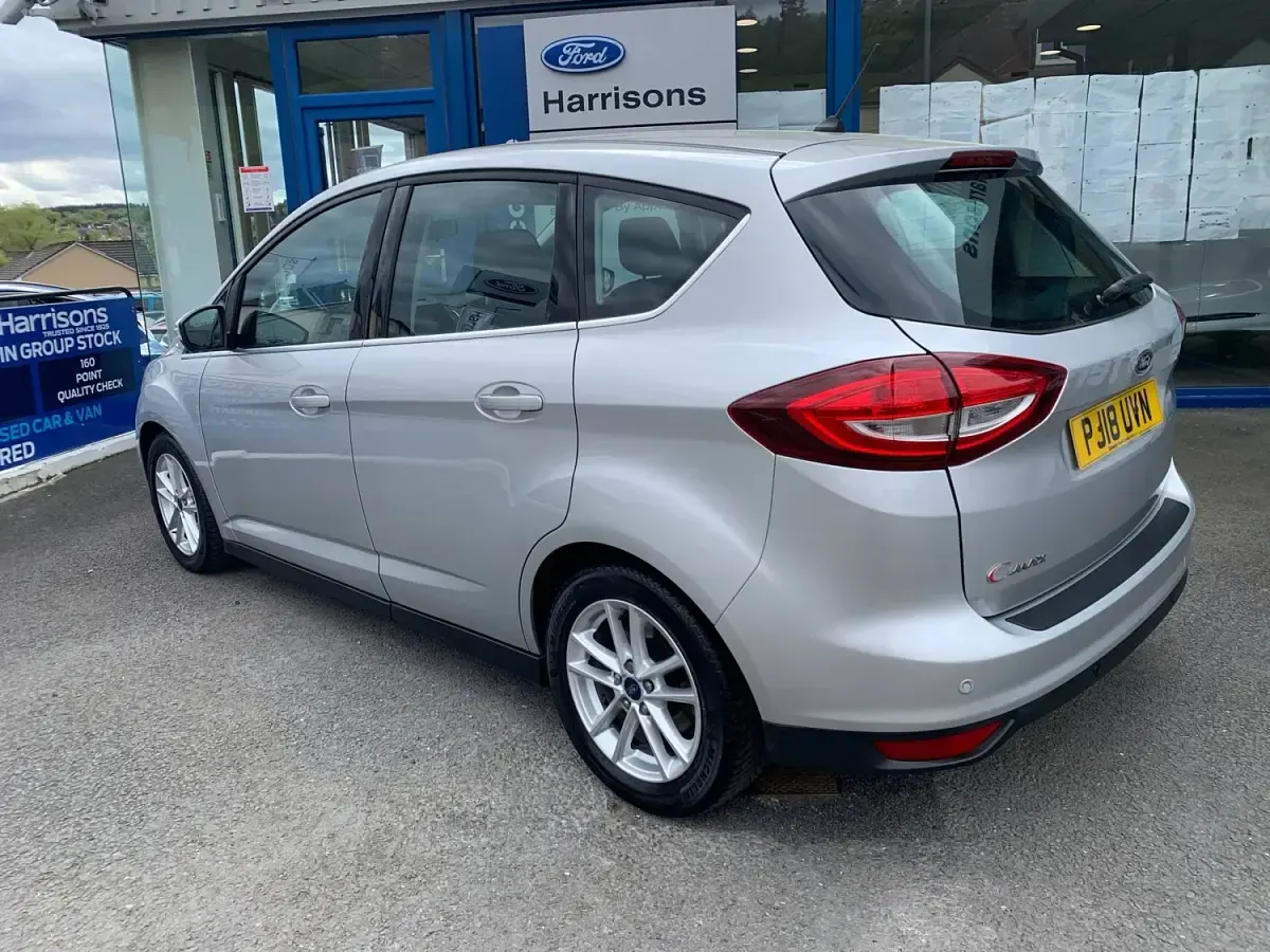 Gebraucht Ford C-MAX Zetec 120 PS (88 kW) 2018 Silber Van / Kleinbus