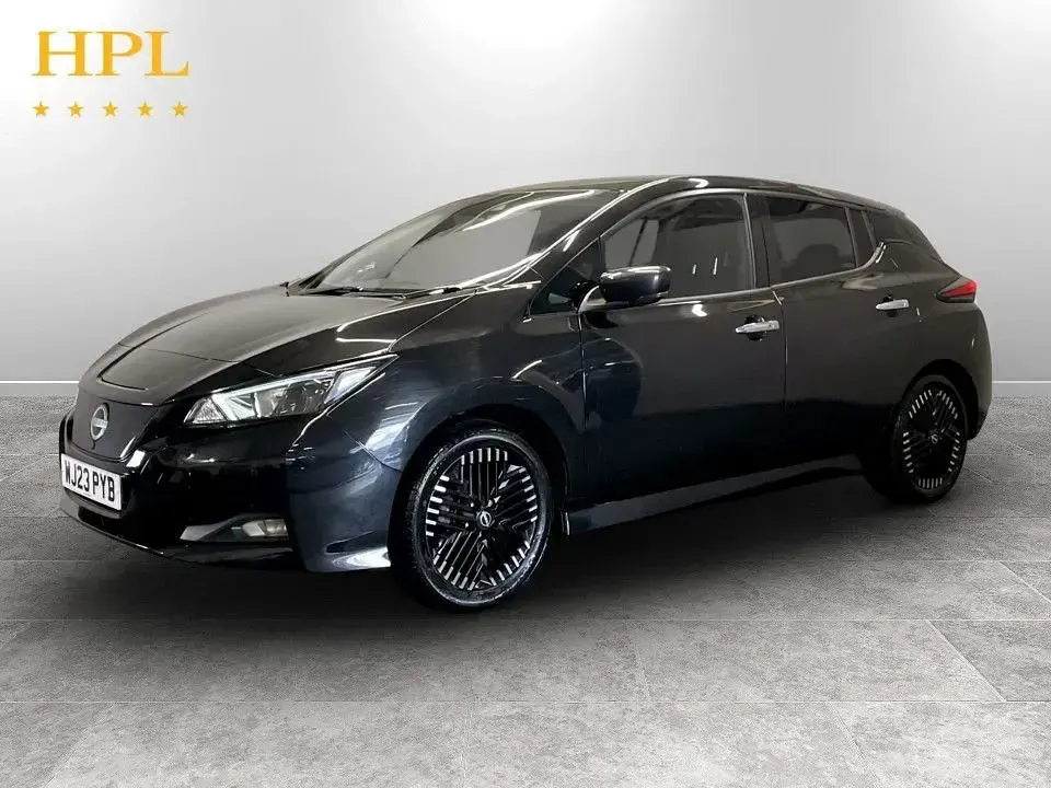 Used Nissan Leaf N-Connecta 110 kW (150 HP) 2023 Black Hatchback