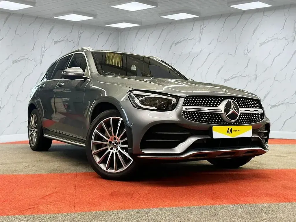 Used Mercedes GLC220 AMG line 194 HP (142 kW) 2019 Grey SUV