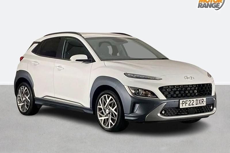White Used 2022 Hyundai Kona Premium SUV | £17,495 (Fair price) - Image 1/1