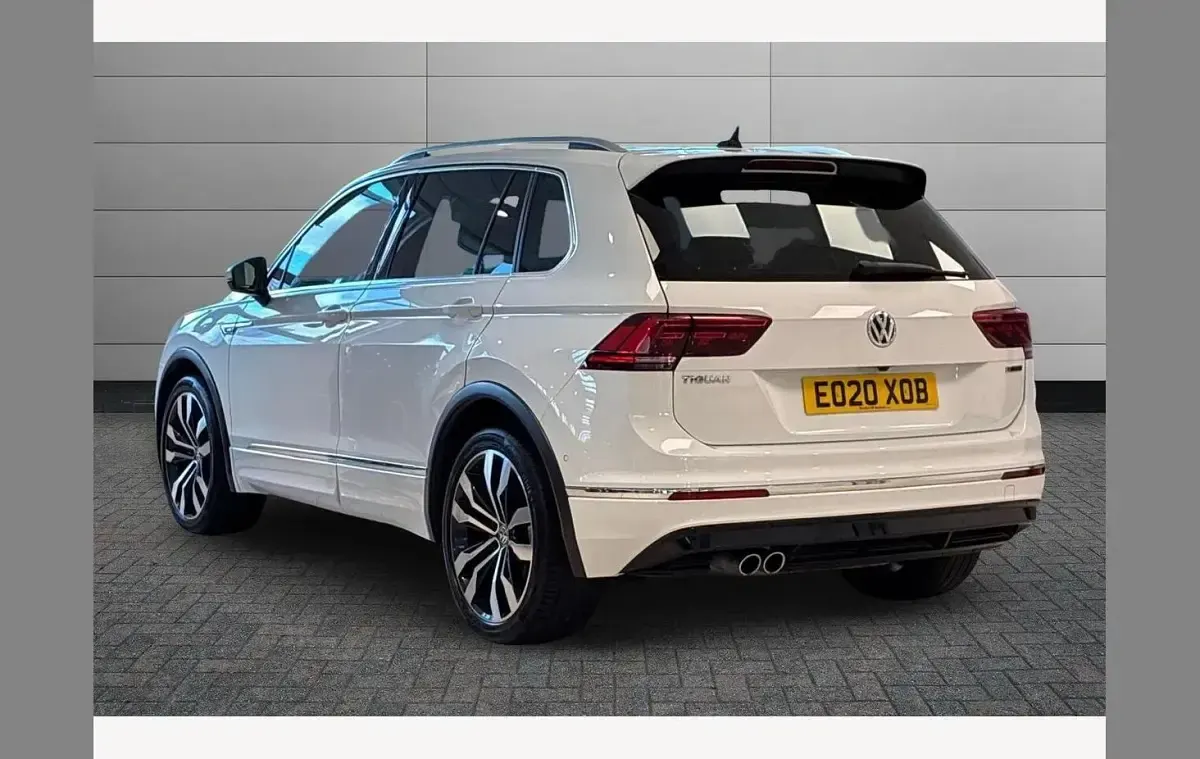 Used VW Tiguan R-line 190 HP (139 kW) 2020 White SUV