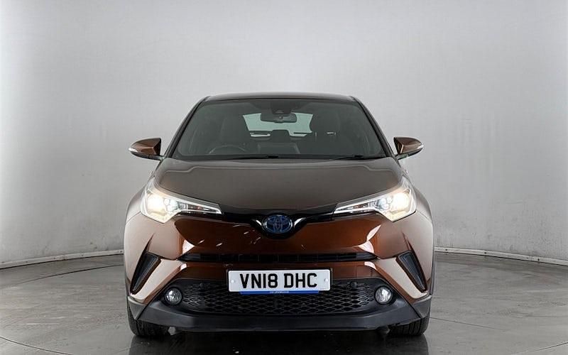 Used Toyota C-HR 122 HP (89 kW) 2018 Brown SUV