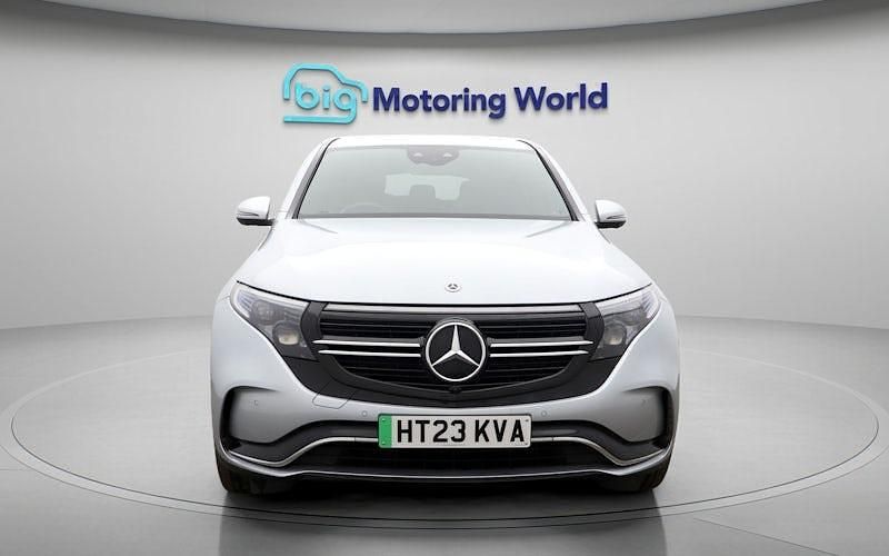 Used Mercedes EQC400 AMG line 300 kW (408 HP) 2023 Silver SUV